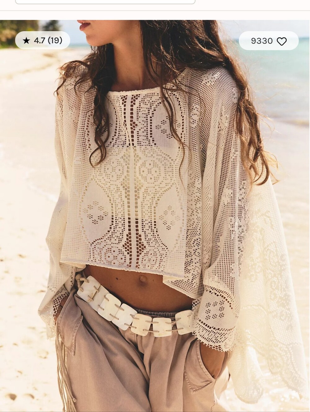 Free People Elsa Poncho NWT